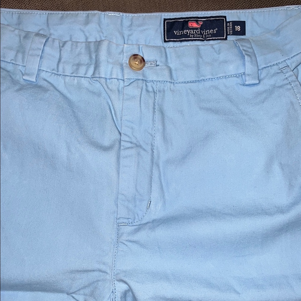 Vineyard Vines Blue Flat Front Shorts